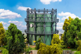 Faller 130157 - Gasometer met pijpwerk  (HO)