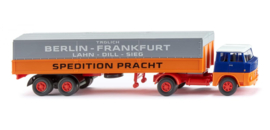Wiking 051504 - Henschel trekker/oplegger "Spedition Pracht" (HO)