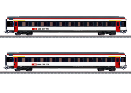 Märklin 42154 - SBB, Set sneltreinrijtuigen EW IV A (HO)