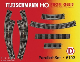 Fleischmann 6192 -Parallel set D (HO)