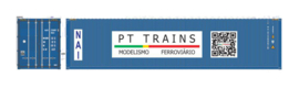 PT Trains 190000 -  Container 40’HC, NAI/PT TREINEN (HO)