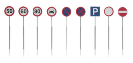 Artitec 316.046 - Verkeersborden: snelheid, parkeerverbod (N)