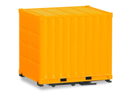 Herpa 053594.002 - 10 ft. Container met Grundplatte(HO)