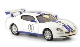 Ricko 38808 - Maserati 3200 GT Trofeo, wit/blauw, No.1, 2002 (HO)