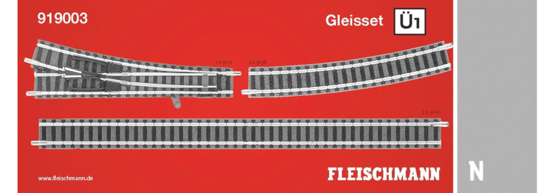 Fleischmann 919003 - Railset Ü1 (N)