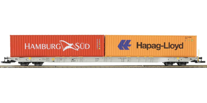 Igra 96010071 - VTGD, Containerdraagwagen Sggnss (HO)