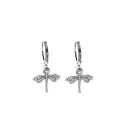 Bee earrings - Silver