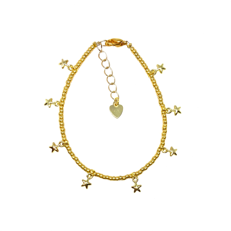 Little stars bracelet - gold
