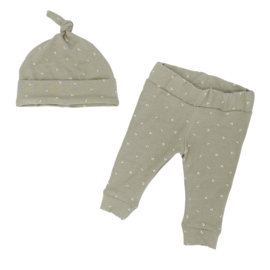 Newborn set | OLIVE DOTS