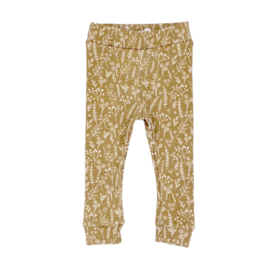 Legging |  FLOWER RIB CAMEL