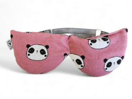 Limited: Verzwaard oogmasker Panda Roze