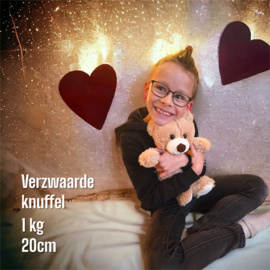 Verzwaarde knuffel