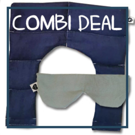 Combideal Nekkussen en Oogmasker