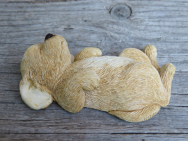 (nieuw)vintage beeldje Labrador blond