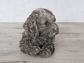 asbeeldje/urn Golden Retriever puppy