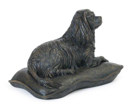 asbeeld/urn Cavalier King Charles spaniel | 27 cm