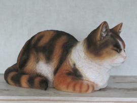 beeld/asbeeld/urn Kat dromend lapje