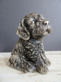 asbeeldje/urn Golden Retriever puppy