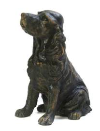 asbeeld/urn Engelse Cocker spaniel | 29 cm