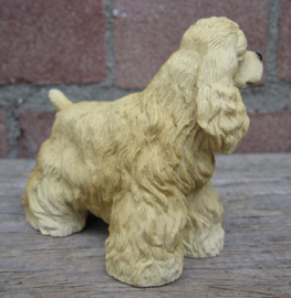 beeldje Amerikaanse Cocker spaniel blond
