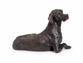 asbeeld/urn Pointer | 37,5 cm