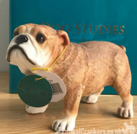 beeldje Engelse Bulldog staand