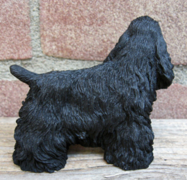 beeldje Amerikaanse Cocker spaniel zwart