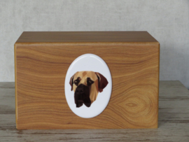 Ovalen tegeltje Boerboel