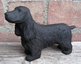 beeldje Engelse Cocker spaniel zwart