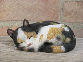 kattenbeeldje 'pleasant dreams' lapjespoes