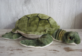 pluchen schildpad groen