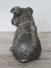 asbeeldje/urn Staffordshire puppy