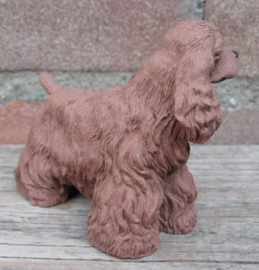 beeldje Amerikaanse Cocker spaniel bruin