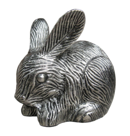 konijnenurn Rabbit zilver