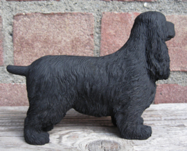 beeldje Engelse Cocker spaniel zwart