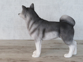 beeldje Husky staand