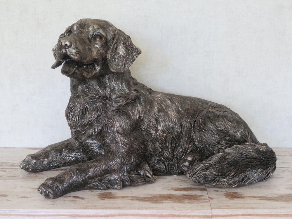 asbeeld/urn Golden Retriever 44 cm