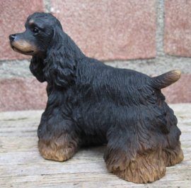 beeldje Amerikaanse Cocker spaniel black & tan