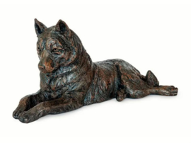 asbeeld/urn Husky | 46 cm