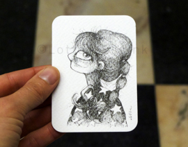 Mini tekening - 6,5 x 9 cm