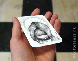 Mini tekening - 6,5 x 9 cm