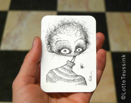 Mini tekening - 6,5 x 9 cm