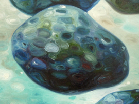 Nebular Fields no.6 | 90x90cm