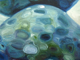 Nebular Fields no.6 | 90x90cm