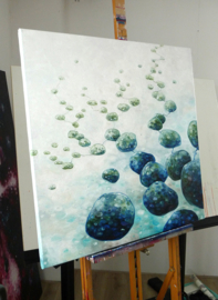 Nebular Fields no.6 | 90x90cm