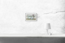 The bath - art print