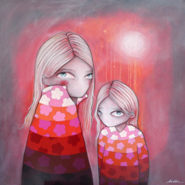 Sisters | 100x100cm | FOR SALE