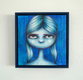 Blue Girl | 30x30cm | FOR SALE