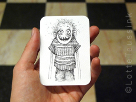 Mini tekening - 6,5 x 9 cm