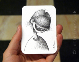 Mini tekening - 6,5 x 9 cm